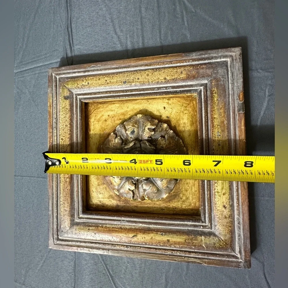 Antique Gold Floral Wall Accents